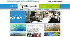 Desktop Screenshot of otticasilingardi.it